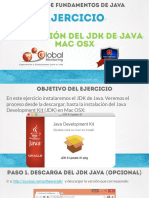 CFJ B Ejercicio 01b Instalacion JDK Mac