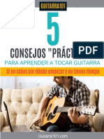 5 Consejos Prácticos para Tocar Guitarra