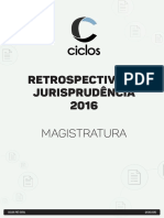 Retrospectiva de Jurisprudência 2016 - MAGIS