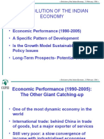 Evolution of The Indian Economy 2006 - Lemoine