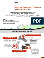 Sambutan Dirjen Ketenagalistrikan