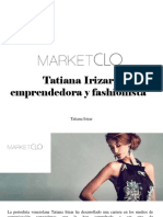 Tatiana Irizar - Tatiana Irizar Emprendedora y Fashionista