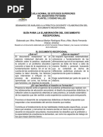Guia de redacción de documento recepcional 