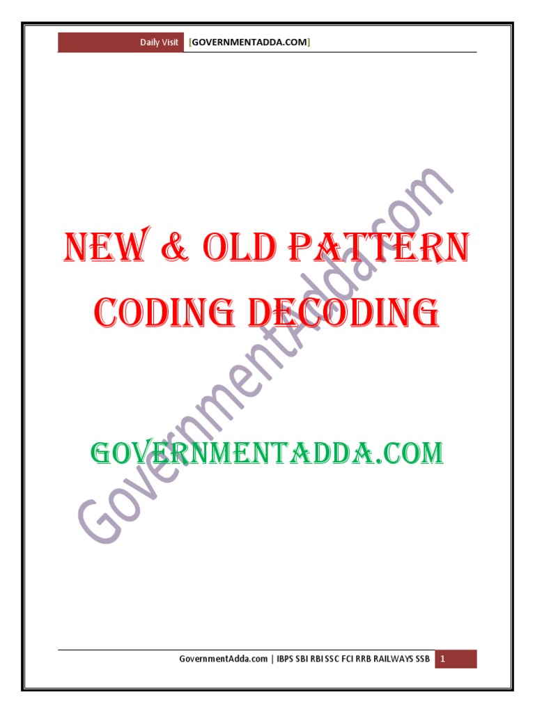 Coding Decoding | PDF | Cognitive Science | Linguistics