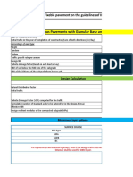 Flexible pavement design guidelines