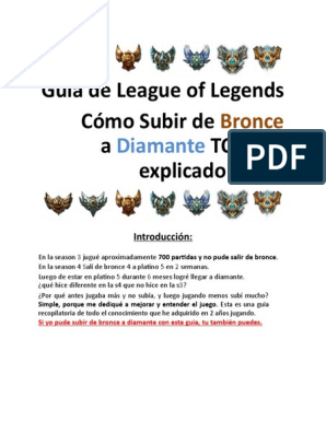 Guia League of Legends | PDF | Troll de internet | Internet Bot
