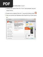 Panduan Instalasi Nitro Pro 12 | PDF | Komputer