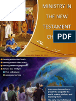 Ministry in The New Testament