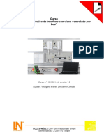 Curso "Sistema Doméstico de Interfono Con Vídeo Controlado Por Bus"