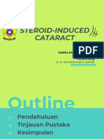 Steroid-Induced Cataract: Fadhila Khairunnisa, S.Ked Pembimbing