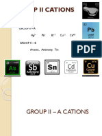 Group II Cations