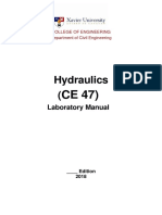 Hydraulics (: Laboratory Manual