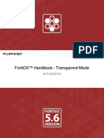 Fortigate Transparent Mode 56