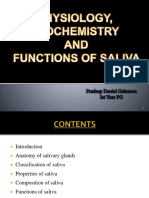 Physiology, Biochemistry & Functions of Saliva