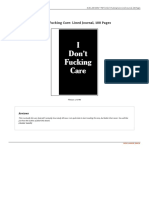 JtGIXZUTzeki I Don x27 T Fucking Care Lined Journal 108 Pages