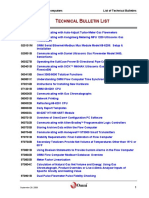 Technical Bulletins List.pdf