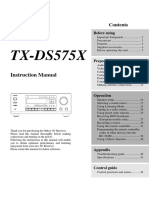 tx-ds575x Manual e PDF