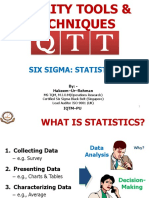 Six Sigma: Statistics: By: - Hakeem-Ur-Rehman