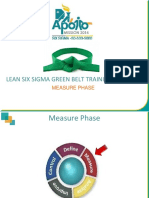 Lean Six Sigma Green Belt Training Program: Measure Phase