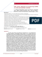 Non‑Invasive Prostate Cancer Detection by Measuring MiRNA Variants (IsomiRs) in Urine Extracellular Vesicles