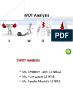 Swot Analysis Powerpoint Presentation PPSX