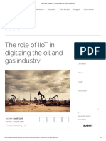 How IIoT Solution Is Changing The Oil and Gas Industry