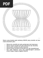 LAMBANG ASEAN Warna Yang Berada Pada Lambang ASEAN Yang Memiliki Arti Dan Makna Tersendiri Yaitu