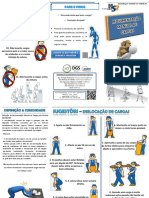 Folheto de Movimentação Manual de Cargas