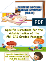 Phil-IRI Graded Passages