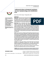 Lumbosacral Plexus Entrapment Syndrome. Part Two: Symptomology and Rehabilitative Trials