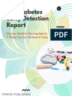 The Diabetes Early Detection Report