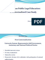 Argentinean Public Legal Education: A Contextualized Case Study