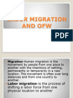 Labor Migration and Ofw