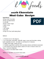 Dark Chocolate Mud Cake Recipe 1