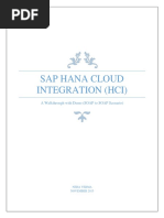 Sap Hana Cloud Integration (Hci) : A Walkthrough With Demo (SOAP To SOAP Scenario)