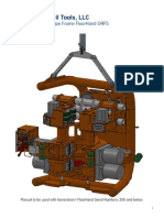 9GF1002 B+V Manual Standard Pipe Frame FloorHand ORFS - Correct Manual