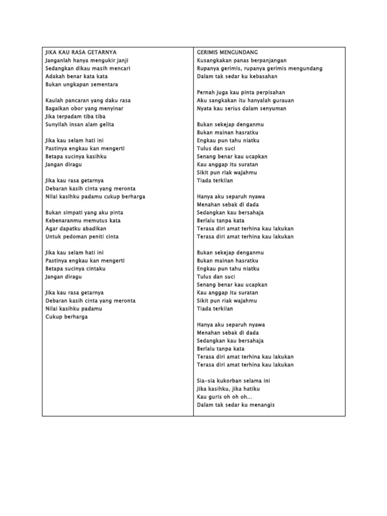 Lirik Lagu Slam Pdf