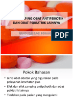 PPT Efek Samping Obat Antipsikotik Dan Obat Psikiatrik Lainnya