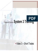 System 3 Training: Video 3 - Short Trades