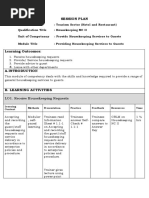 Session Plan: Learning Content Methods Presentation Practice Feedback Resources Time