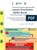 Implementasi SPM Dan Pelayanan ODGJ Kab. Banyuwangi