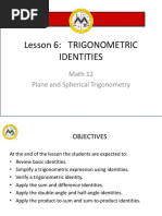 L6 Trigonometric Identities