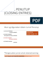 Jurnal Penutup (Closing Entries)