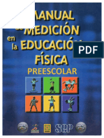 Manual de medición en la educación física PREESCOLAR.pdf