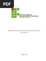 Determinação Da Dureza Total Da Água de Torneira Macau