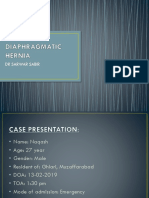 Diaphragmatic Hernia