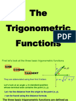 The Trigonometric Functions