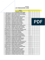 Informe general de trabajadores 2018 Forjados S.A