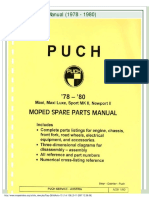 Puch Maxi Spare Parts Manual 50cc