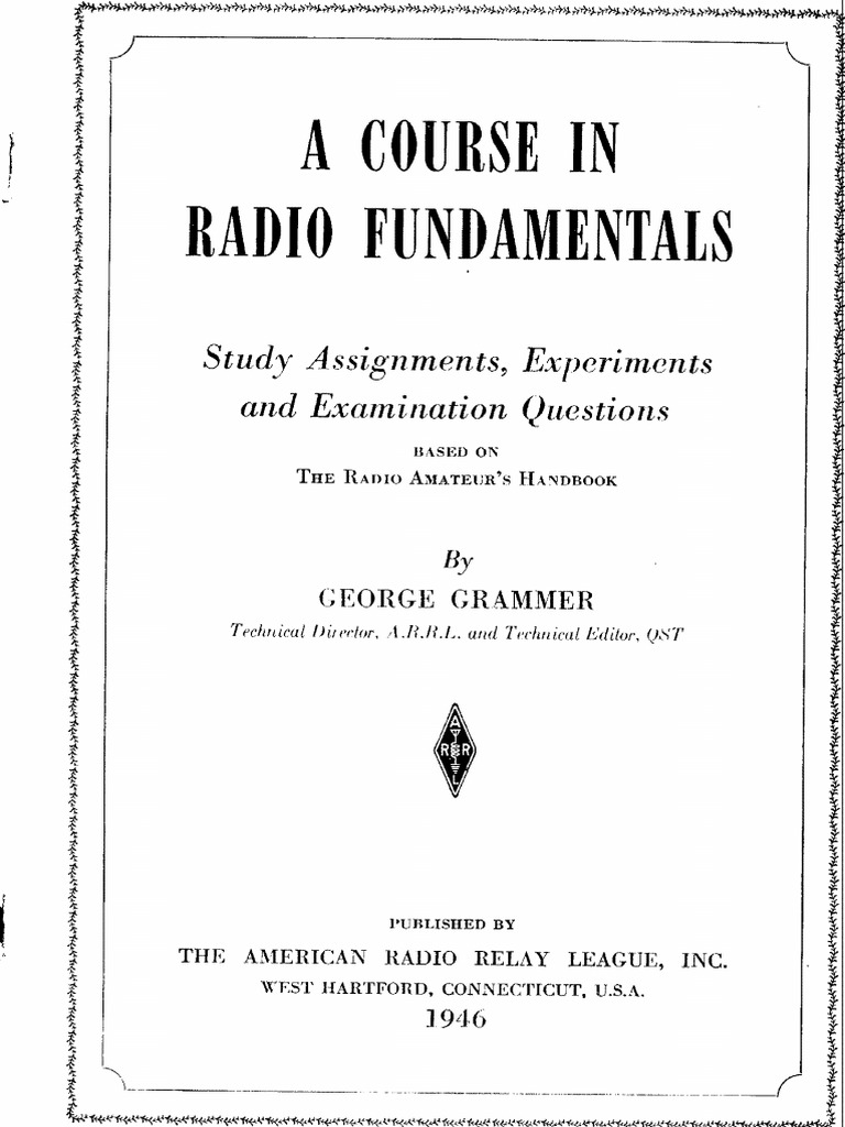 Radio Fundamentals PDF